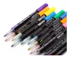 Marcadores Metalicos OUTLINERS x8 NUWA - comprar online
