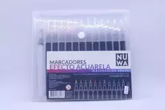 Marcadores Efecto Acuarela x12 NUWA - comprar online