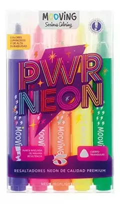 Resaltador PWR Neon Mooving