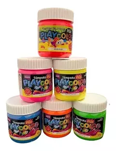 TEMPERA FLUO POTE 250gr