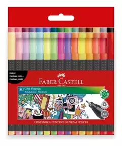 Microfibra Faber-castell grip finepen 0,4 marker x30
