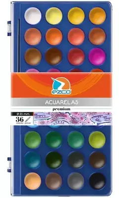 Acuarelas EZCO - Librería  Siete Colores
