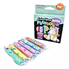 Plastilina Playcolor x 6 - comprar online