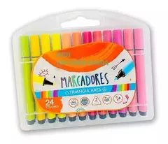 MARCADOR TRIANGULAR EZCO - Librería  Siete Colores