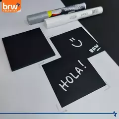 Notas adhesivas color negro BRW 76x76mm x50 hojas - comprar online