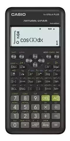 Calculadora Casio FX- 570LA PLUS con 417 funciones