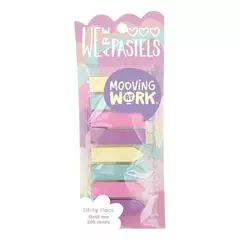 Señaladores de paginas pastel Mooving