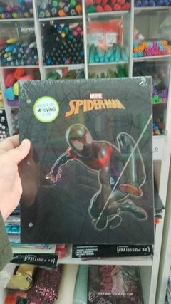 Carpeta dos solapas N3 Spiderman PREGUNTAR POR MODELOS MOOVING DOS TAPAS