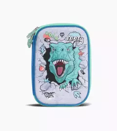 Cartuchera FOOTY Dinosaurio Dos Pisos