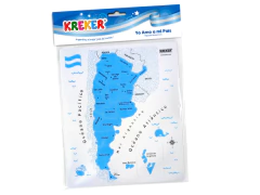 Mapa encastrable goma eva KREKER