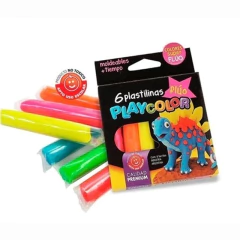 Plastilina Playcolor x 6