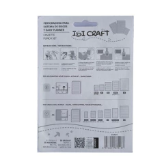 Perforadora para sistema de disco y daily planner - 2en1 IBI CRAFT - comprar online