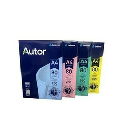 Resma color AUTOR 80gr A4 - comprar online