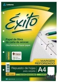 Hojas Éxito CON BANDA A4 X48