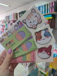 Banderitas Post it Gatitos