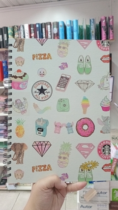 Cuaderno A4 tapa dura Arwen Rayado - comprar online