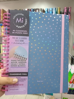 CUADERNO A4 MI PUNTO CERO CORAZONES