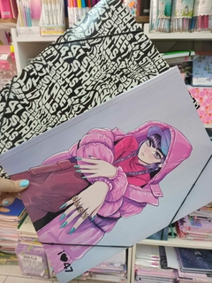 Carpeta 3 solapas c/elastico MOOVING - Librería  Siete Colores