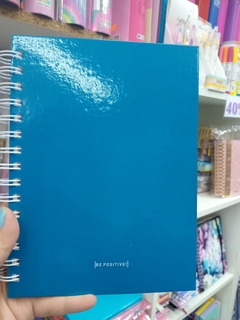 Cuaderno A5 BE POSITIVE PUNTO CERO Colores lisos 80HJS - Librería  Siete Colores