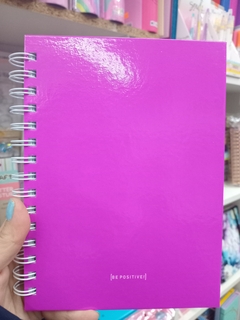 Cuaderno A5 BE POSITIVE PUNTO CERO Colores lisos 80HJS - tienda online