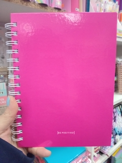 Cuaderno A5 BE POSITIVE PUNTO CERO Colores lisos 80HJS