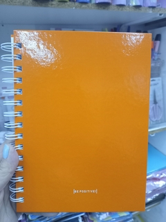Cuaderno A5 BE POSITIVE PUNTO CERO Colores lisos 80HJS - comprar online