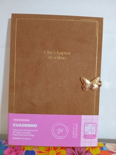 Cuaderno 14x21 tapa pu con cierre mariposa FW - comprar online