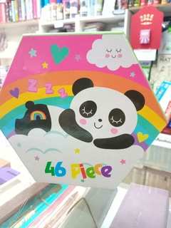 Set arte infantil 46 piezas caja hexagonal desplegable