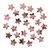 Kit 25 Estrelas Decorativas Acrílico Espelhado - Loja Rastro de Papel