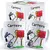 Caneca Snoopy Profissões - Loja Rastro de Papel