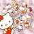 Mini Adesivos Hello Kitty (Sanrio)