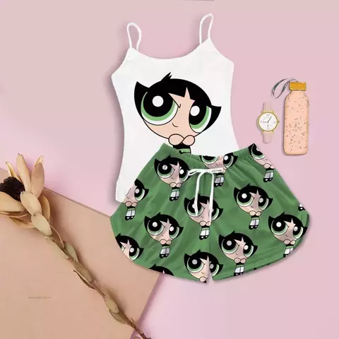 Baby Doll Feminino Estampa Meninas Super Poderosas