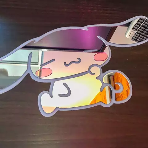 Espelho Decorativo Acrílico Sanrio