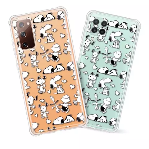 Capinha de Celular Snoopy Para Galaxy