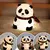 Luminária De Silicone Panda - loja online