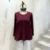 REMERA ML SOFT PECHO FRUNCE