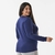 REMERA ML SOFT CUELLO PUNTO FLOR - Thamina