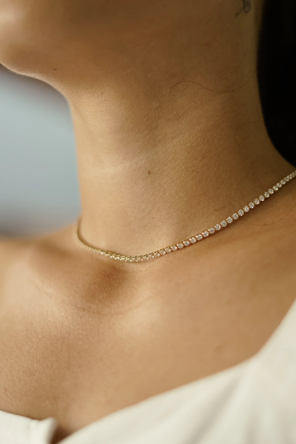 CHOKER ZIRCÔNIA