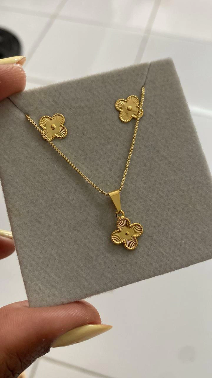 CONJUNTO VAN CLEEF INSPIRE MINIMALISTA