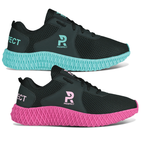 Kit 2 Tênis Feminino Prospect Fly Esportivo Leve Confortável Macio Oferta