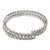 Pulseras Resorte Strass Cristal 2 Lineas 88 Unidades Bag Por 12 Sets - comprar online