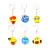 L;avero Goma Caritas 6 Colores Bag Por 12 Unidades