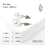 Aros Perlas 12 Pares 6 Medidas Verde Y Blanco Bag X 12 Set - IKO Accesorios