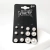 Aros Perlas 12 Pares 6 Medidas Verde Y Blanco Bag X 12 Set - IKO Accesorios