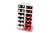 Aros Perlas 12 Pares 6 Medidas Rosa Y Blanco Bag X 12 Set en internet