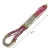 Collar 6 Lineas Mostacillas Gris Magenta Por Unidad - comprar online