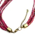 Collar 6 Lineas Mostacillas Gris Magenta Por Unidad en internet