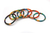 Pulseras Hilo Multicolor 9 Combinaciones De Colores Por Unidad