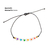 Imagen de Pulseras Corazones Rainbow Amor Amistad - 12 Sets X2 Piezas