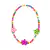 Set Infantil Collar Mas Pulsera Flores Madera Bag Por 12 Unidades en internet